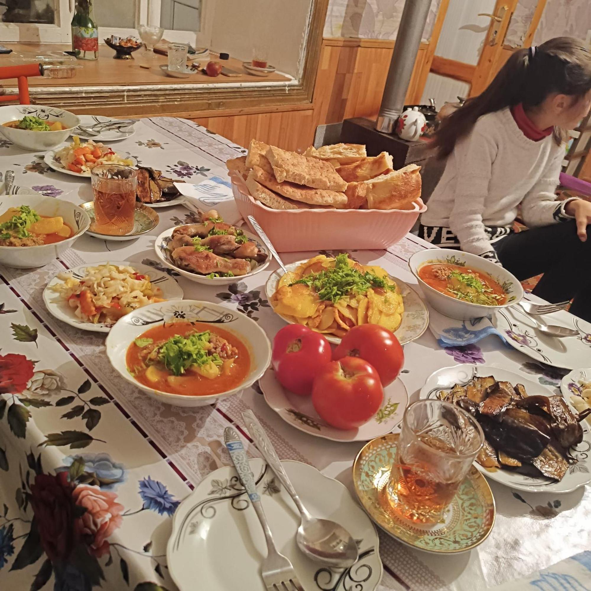 Zaur Guest Hause Hotel Xinaliq Buitenkant foto